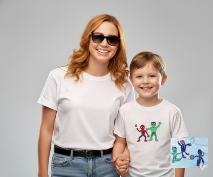 Pachet Mini-me – Set Asortat Pulover Adult & Pulover Copil Brodat